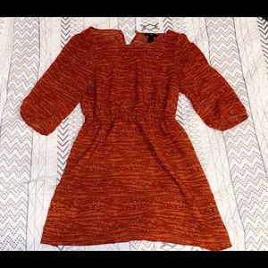 orange cute little dress!
